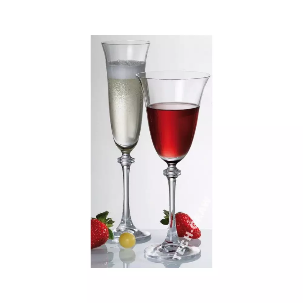 Kieliszki Kryształowe do wina i szampana grawer prezent rodziców rocznica ślub