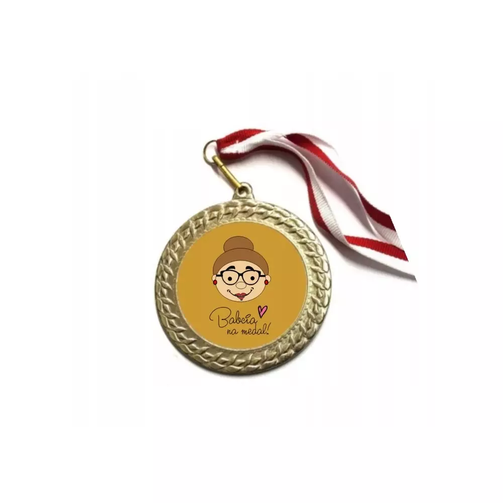 MEDAL NAJLEPSZA BABCIA NA ŚWIECIE