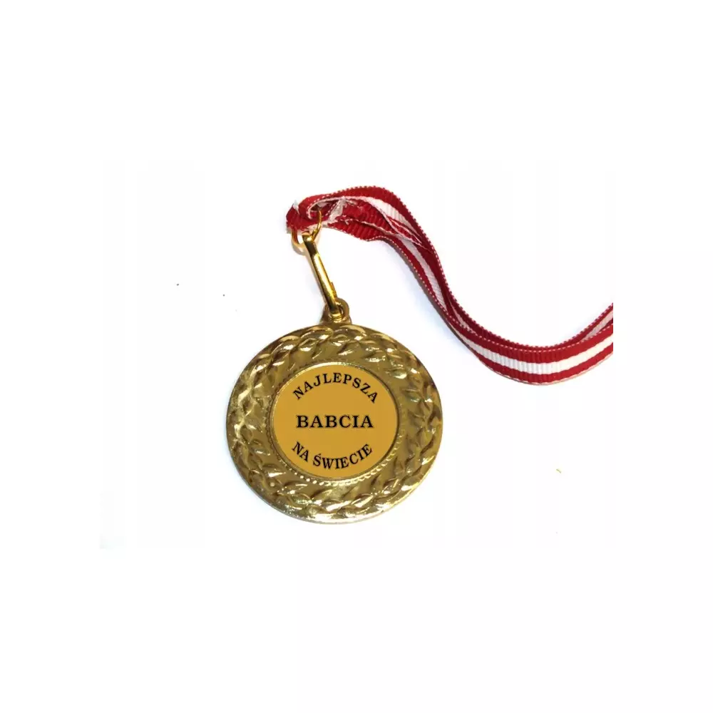 MEDAL NAJLEPSZA BABCIA NA ŚWIECIE