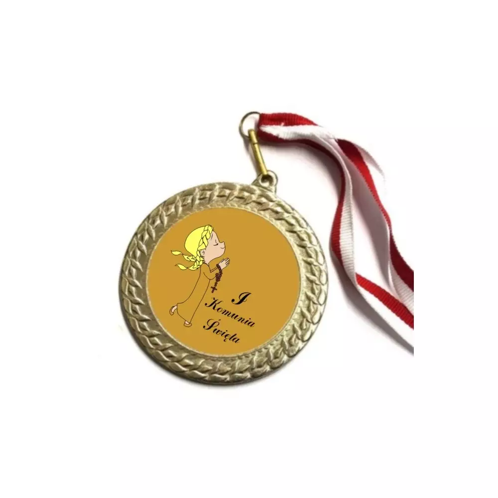 MEDAL I KOMUNIA ŚWIĘTA