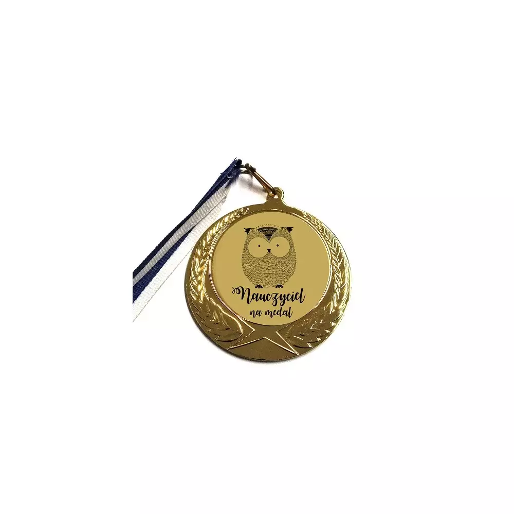 Medal Nauczyciela Dzień Nauczyciela Grawer