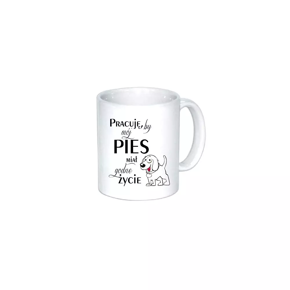 kubek pies psiara