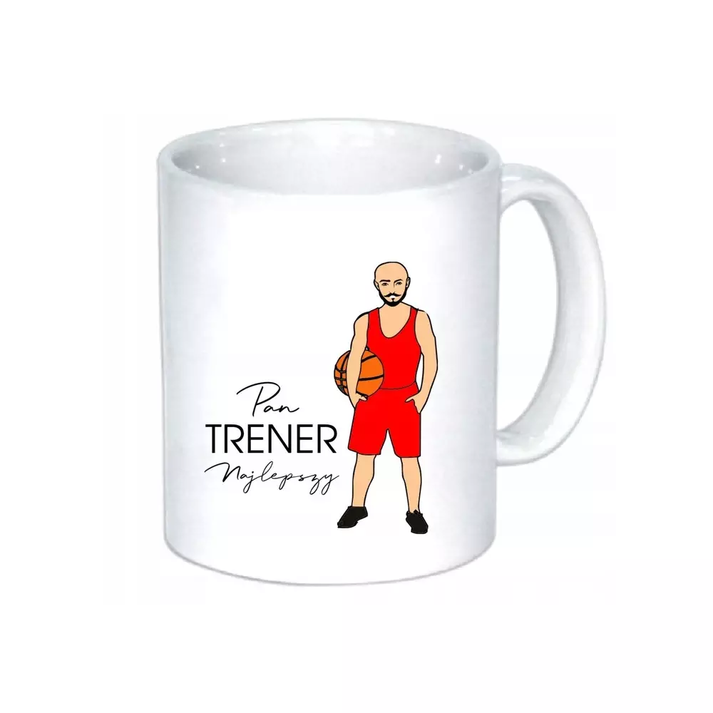 Kubek PAN TRENER nauczyciel trenera koszykówki