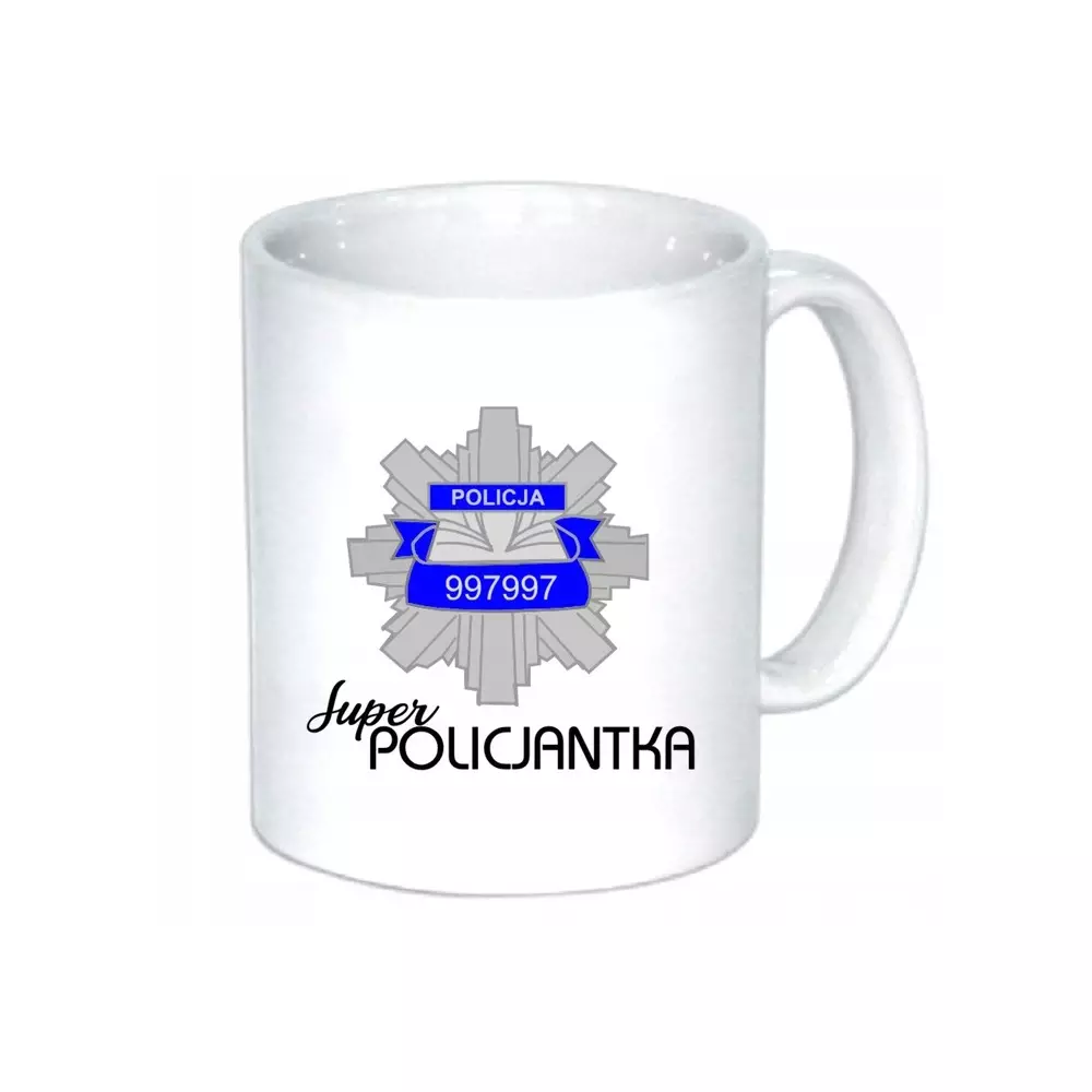 Kubek POLICJANTKA policjantki prezent policja