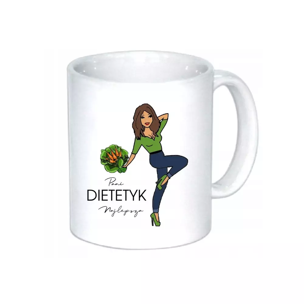 Kubek pani DIETETYK dietetyczka prezent