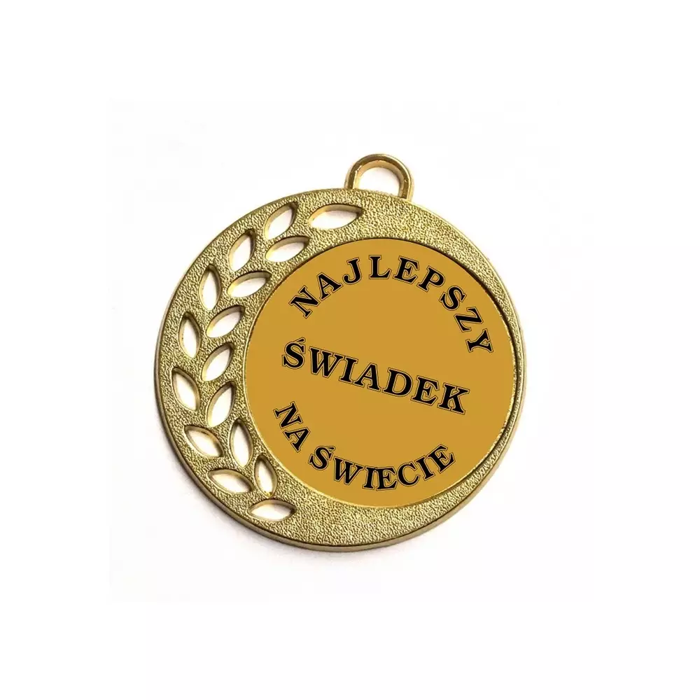Medal PODZIĘKOWANIA DLA ŚWIADKÓW grawer