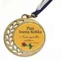 Medal nauczycielki dzień nauczyciela grawer imię