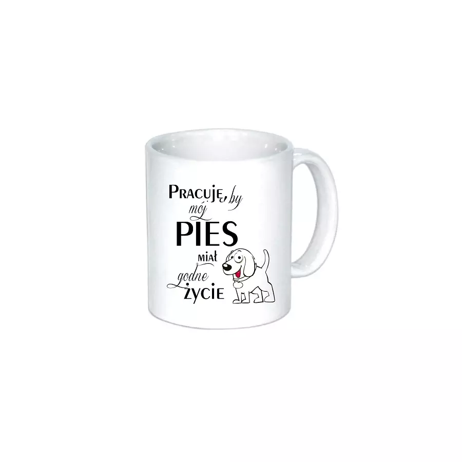 kubek pies psiara