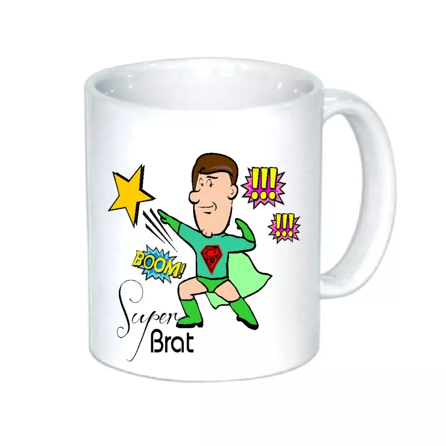 KUBEK super BRAT brata prezent urodziny
