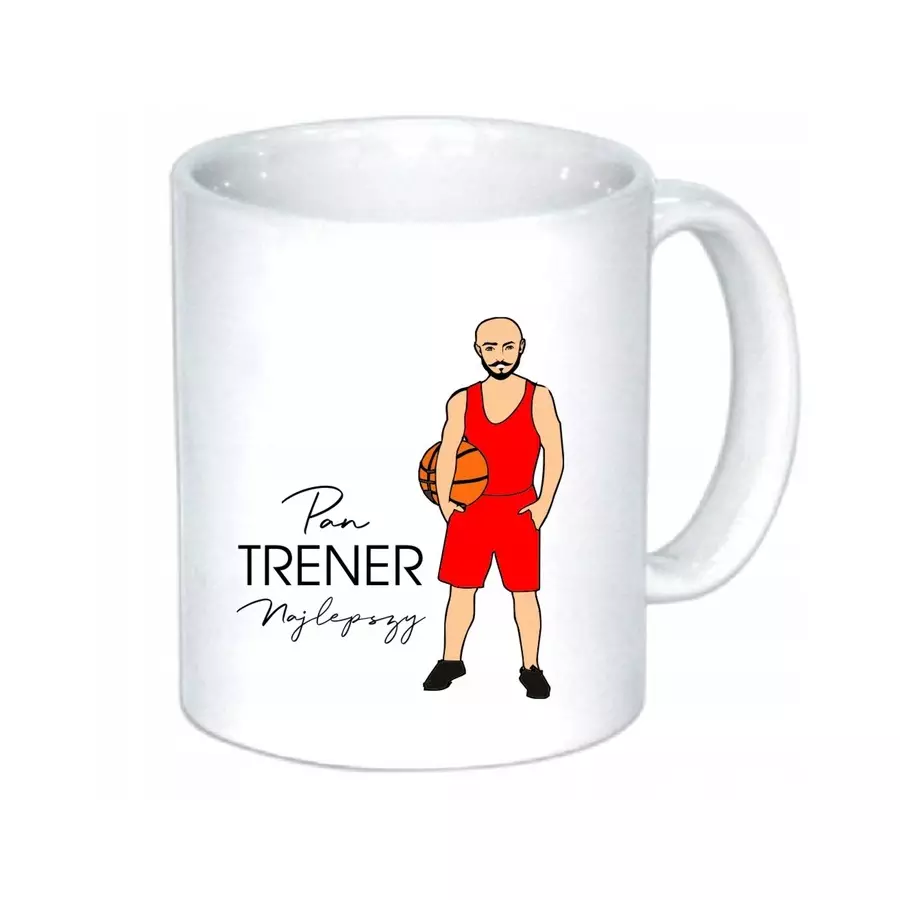Kubek PAN TRENER nauczyciel trenera koszykówki