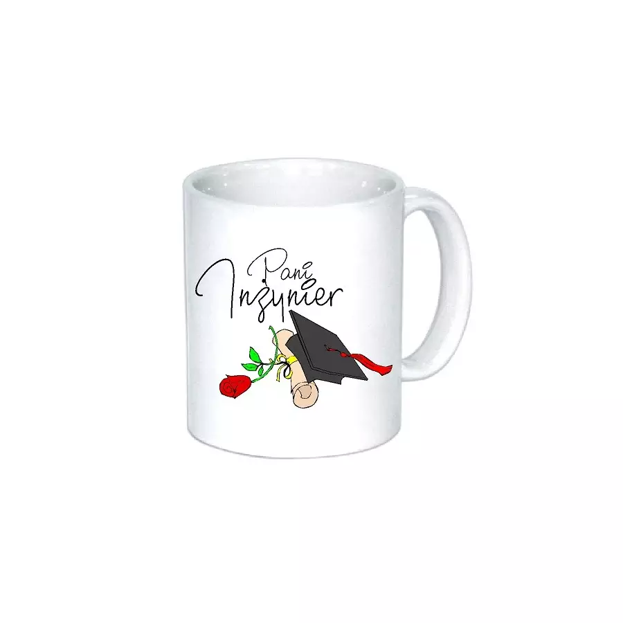 Kubek PANI INŻYNIER, OBRONA, PREZENT