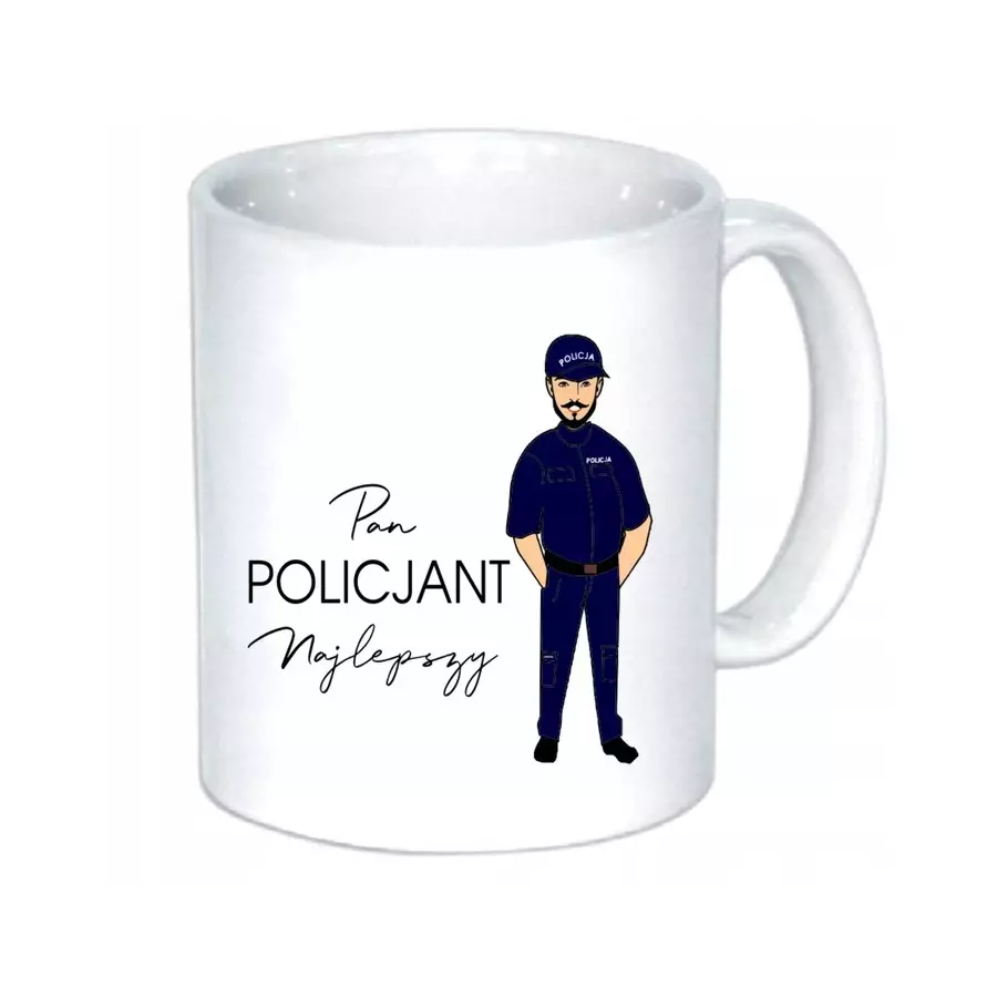 Kubek POLICJANT policjanta prezent policja