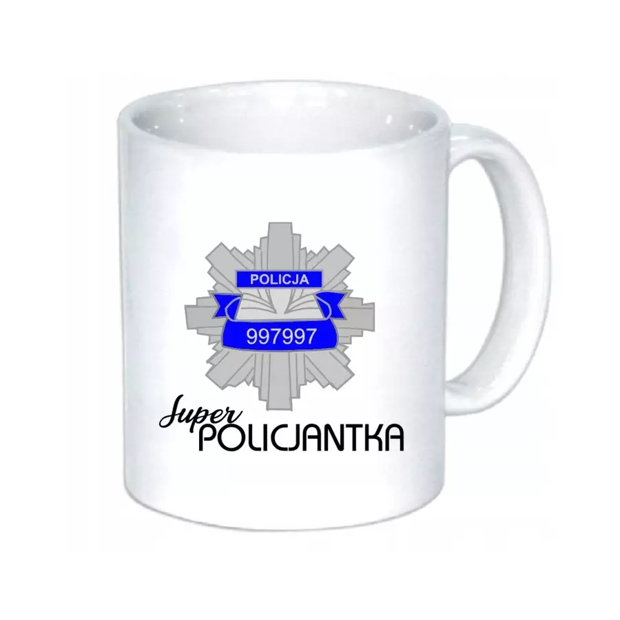 Kubek POLICJANTKA policjantki prezent policja