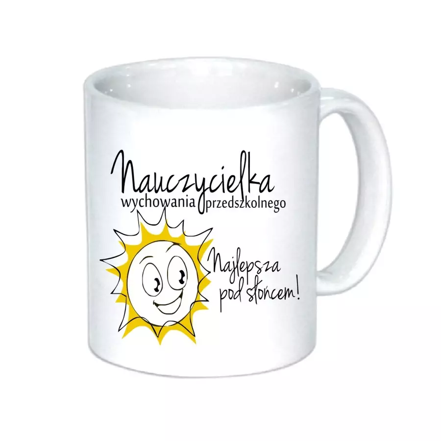 Kubek nauczyciela przedszkola przedszkolanki
