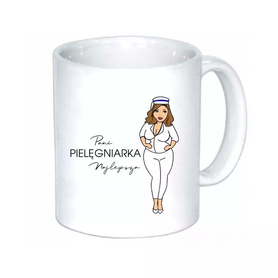 Kubek pielęgniarki PIELĘGNIARKA prezent