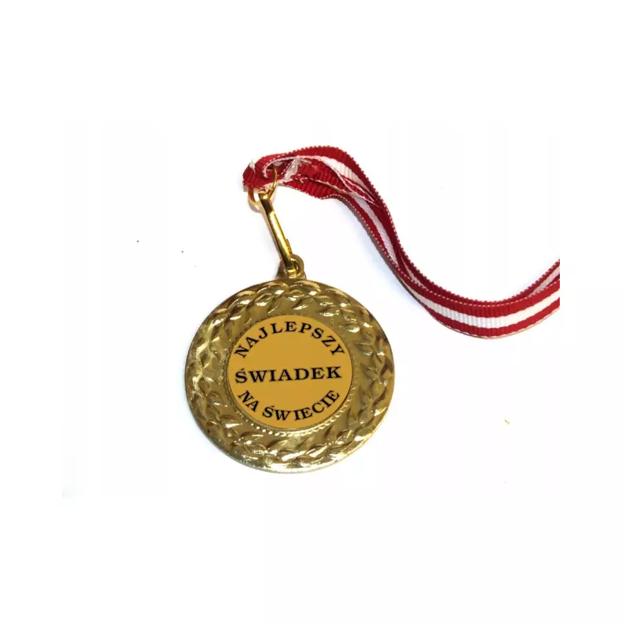MEDAL dla świadka j prezent GRAWER