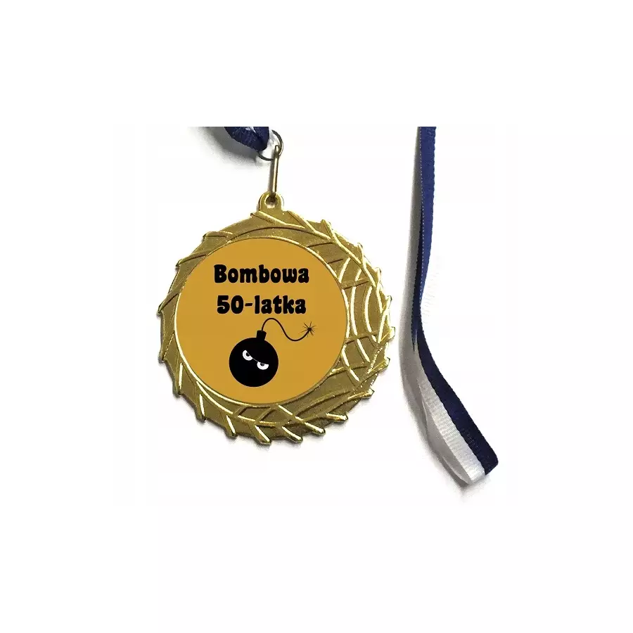 MEDAL bombowa 30-tka prezent 30 40 50 60 70 80 urodziny kobiety