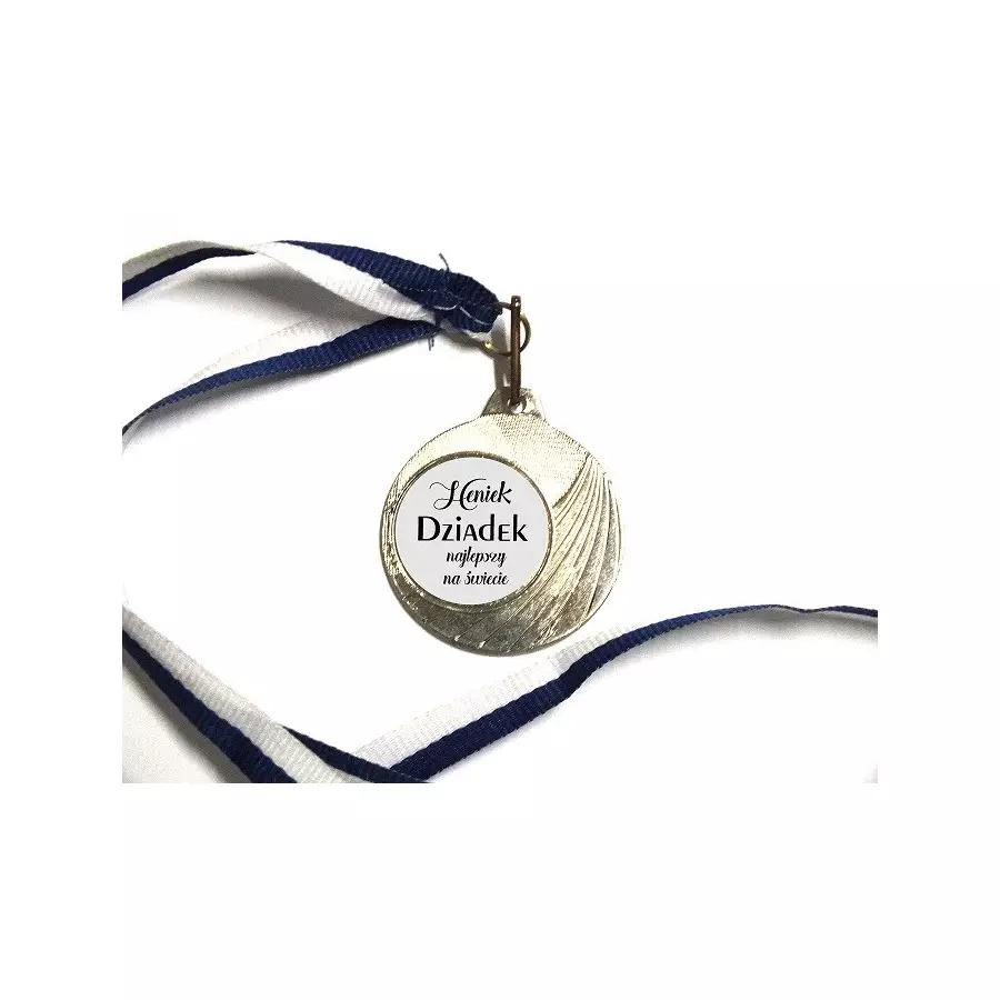 Medal DZIADEK imię grawer prezent dzień dziadka