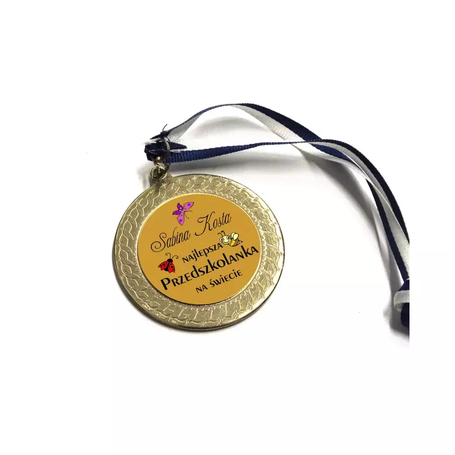 Medal przedszkolanki nauczycielki prezent IMIĘ
