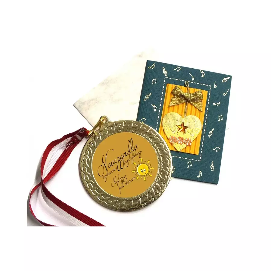 Medal przedszkolanki nauczycielki prezent